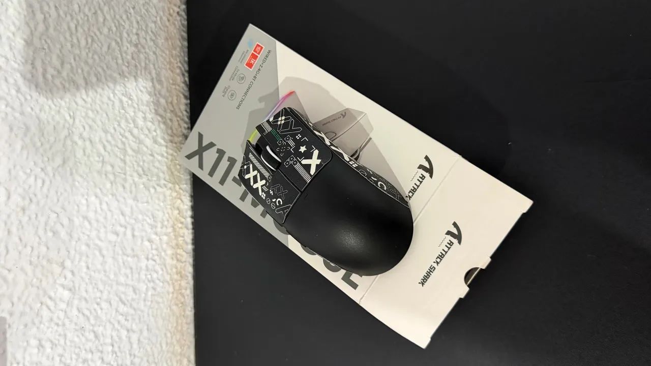 Attack Shark X11 com mousepad - Foto 2
