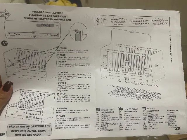 Berço (nunca usado)65562858976899122