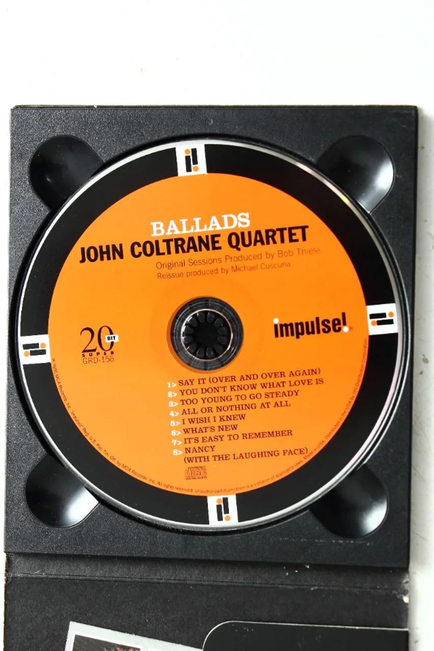 cd importado(USA) John Coltrane  Ballads - Foto 4