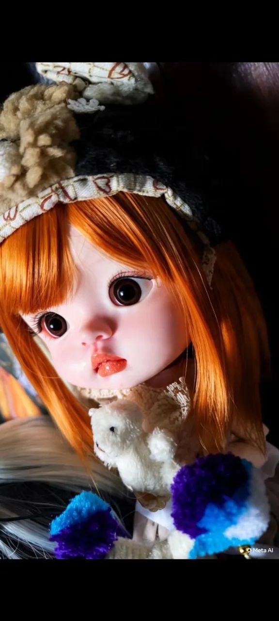 Boneca articulada BJD QBaby 