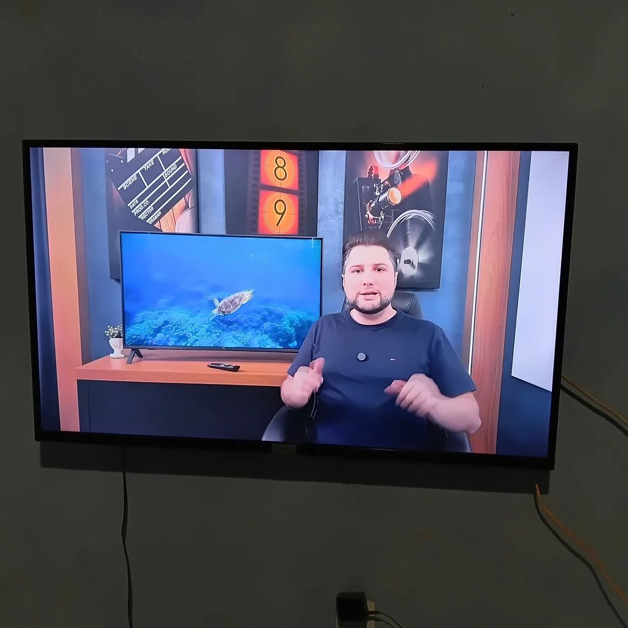 Smart tv 43 tcl ótimo estado funciona perfeitamente  - Foto 3