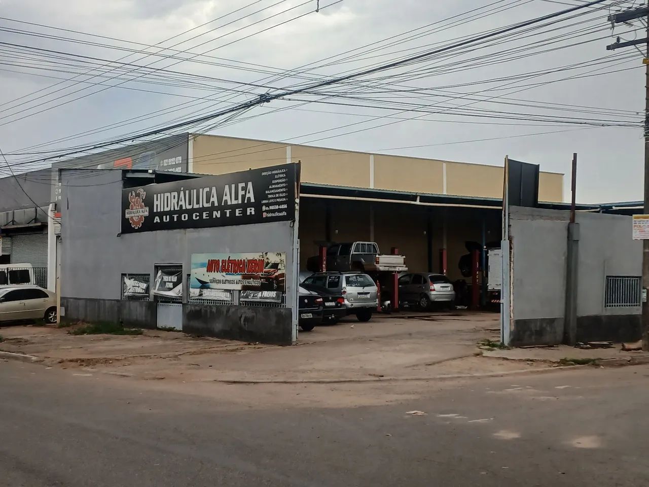 Oficina Mecânica completa com estrutura 