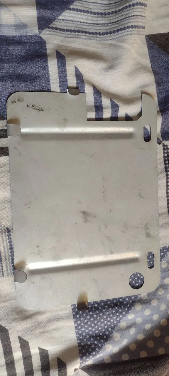 Chapa para placa de moto 10 reais 