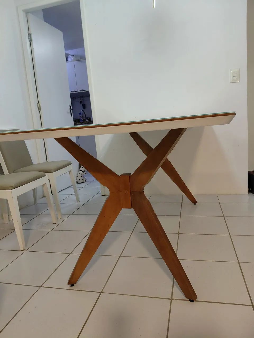 Vendo mesa de Jantar - 6 meses de uso - Foto 2