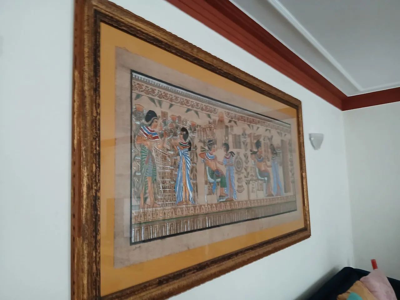 Quadro egípcio  - Foto 3