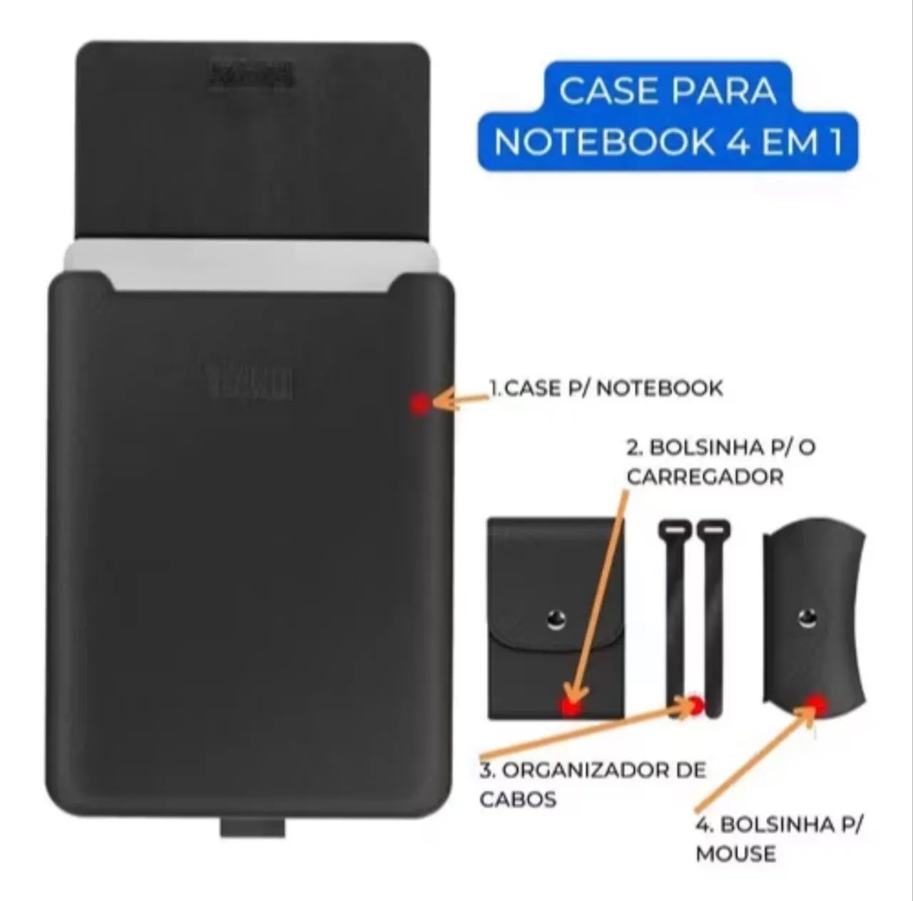 Case MacBook 13 a 14 polegadas - Foto 3