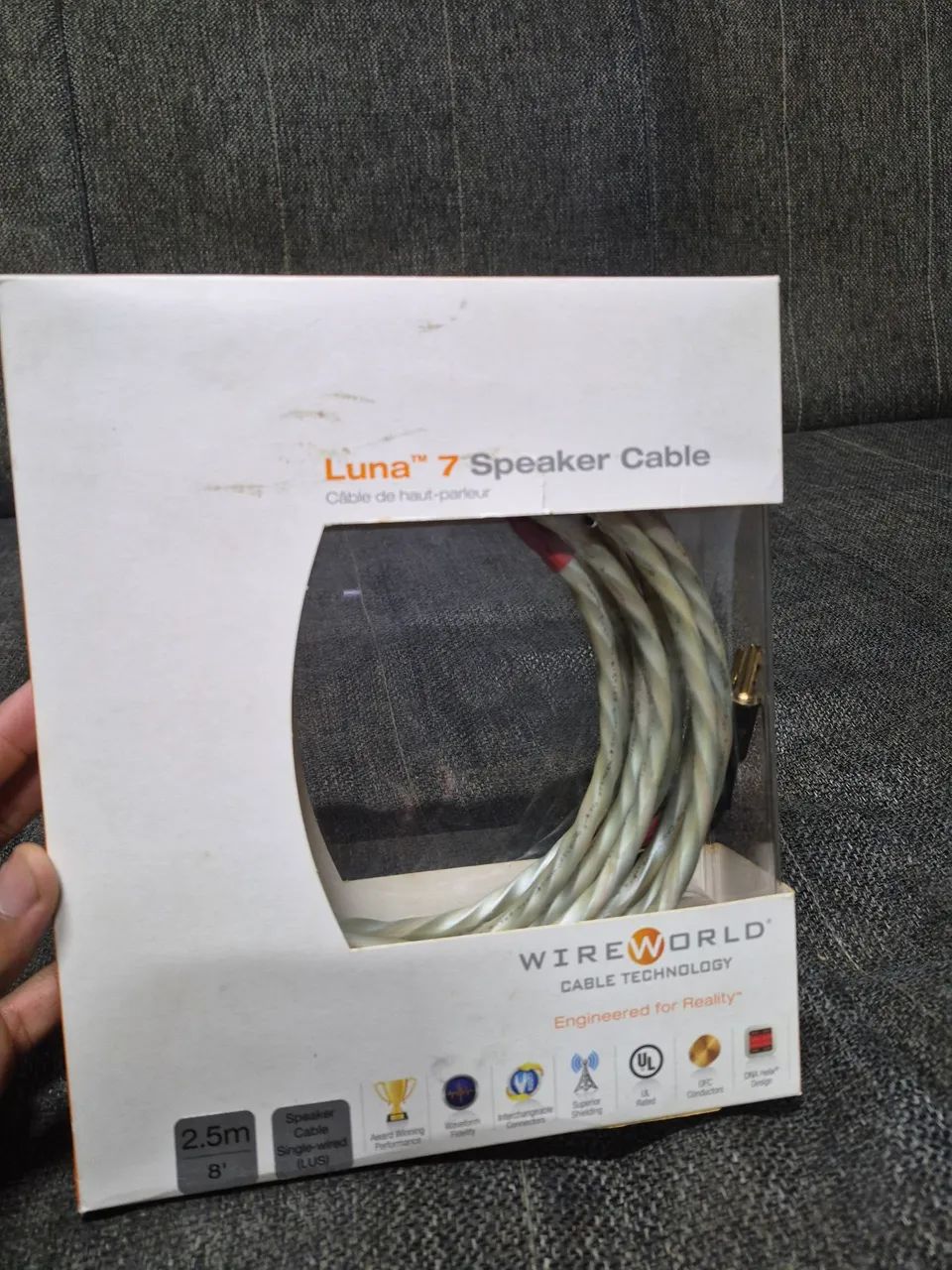 Cabo de caixa (speaker cable) Wireworld Luna 7