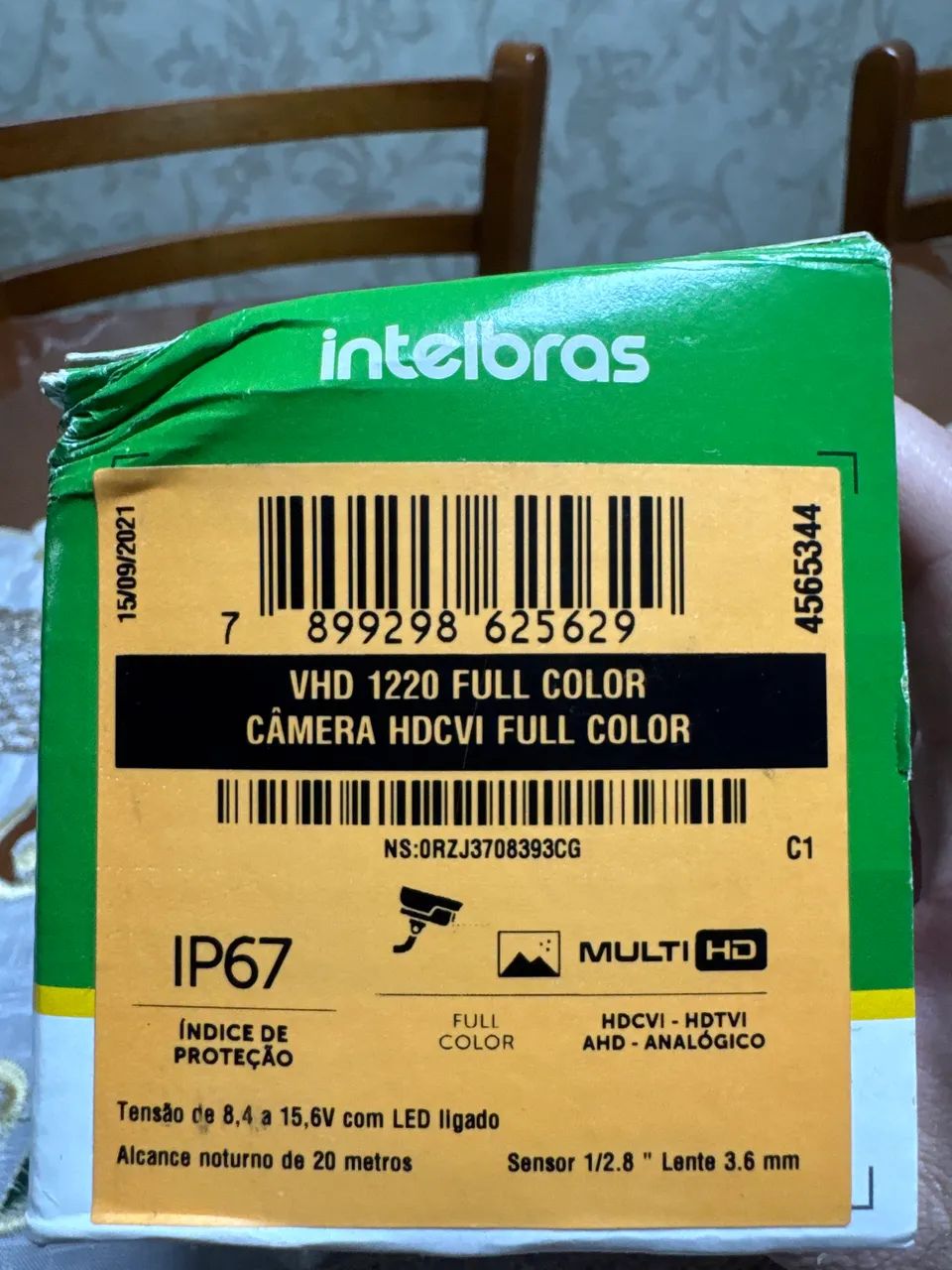 Câmera VHD 1220 full color com led  - Foto 2