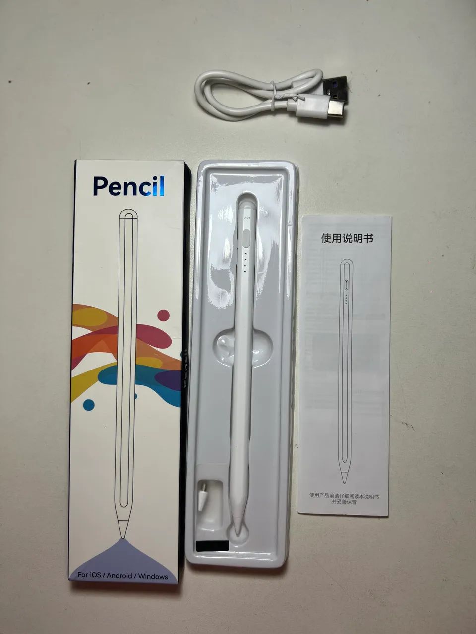Caneta Touch Stylus PenCil para IOS, Android e Windows - Nova - Foto 2