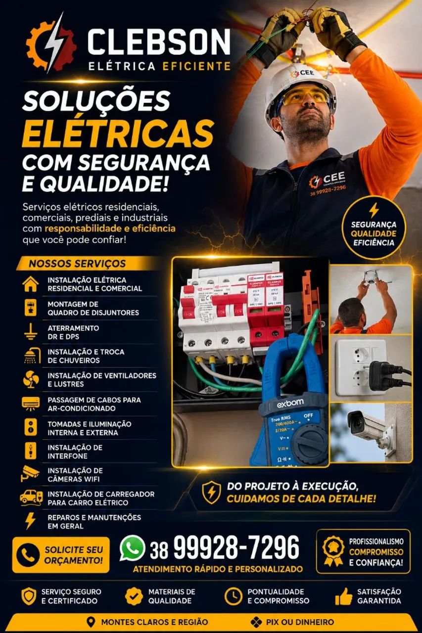 Clebson Eletrica Eficiente 