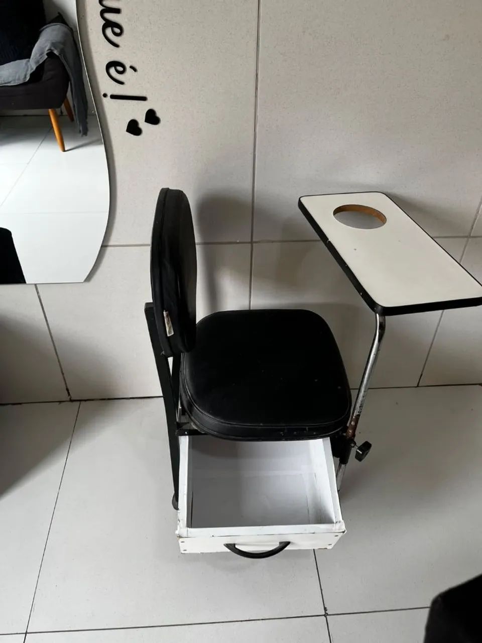 Cadeira pé de cure
