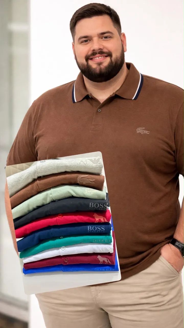 Promoção Camisa polo plus  - Foto 2