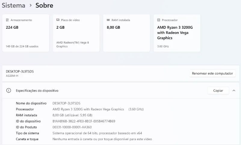 PC Gamer + Teclado + Tela AOC - Foto 3