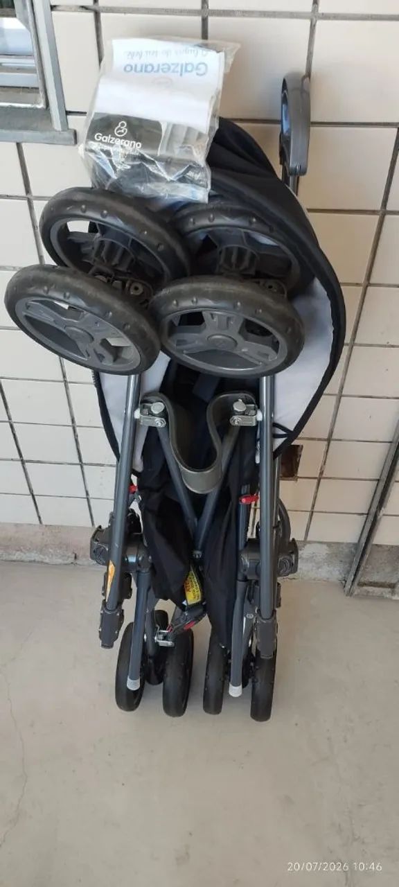 Carrinho Passeio Bebê Galzerano Campora - Foto 4