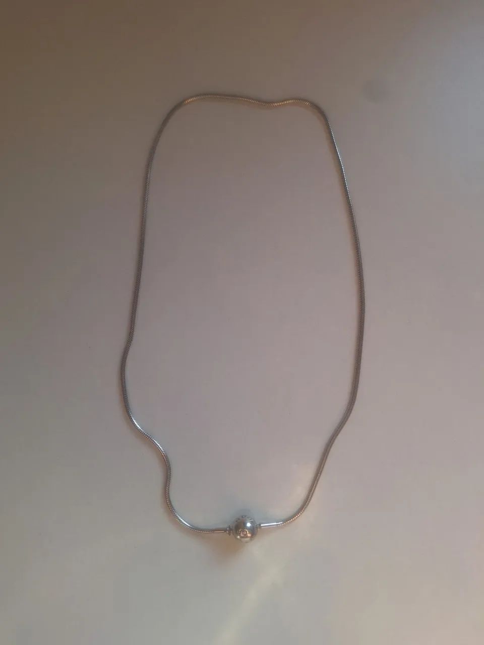 Gargantilha Pandora original em prata 