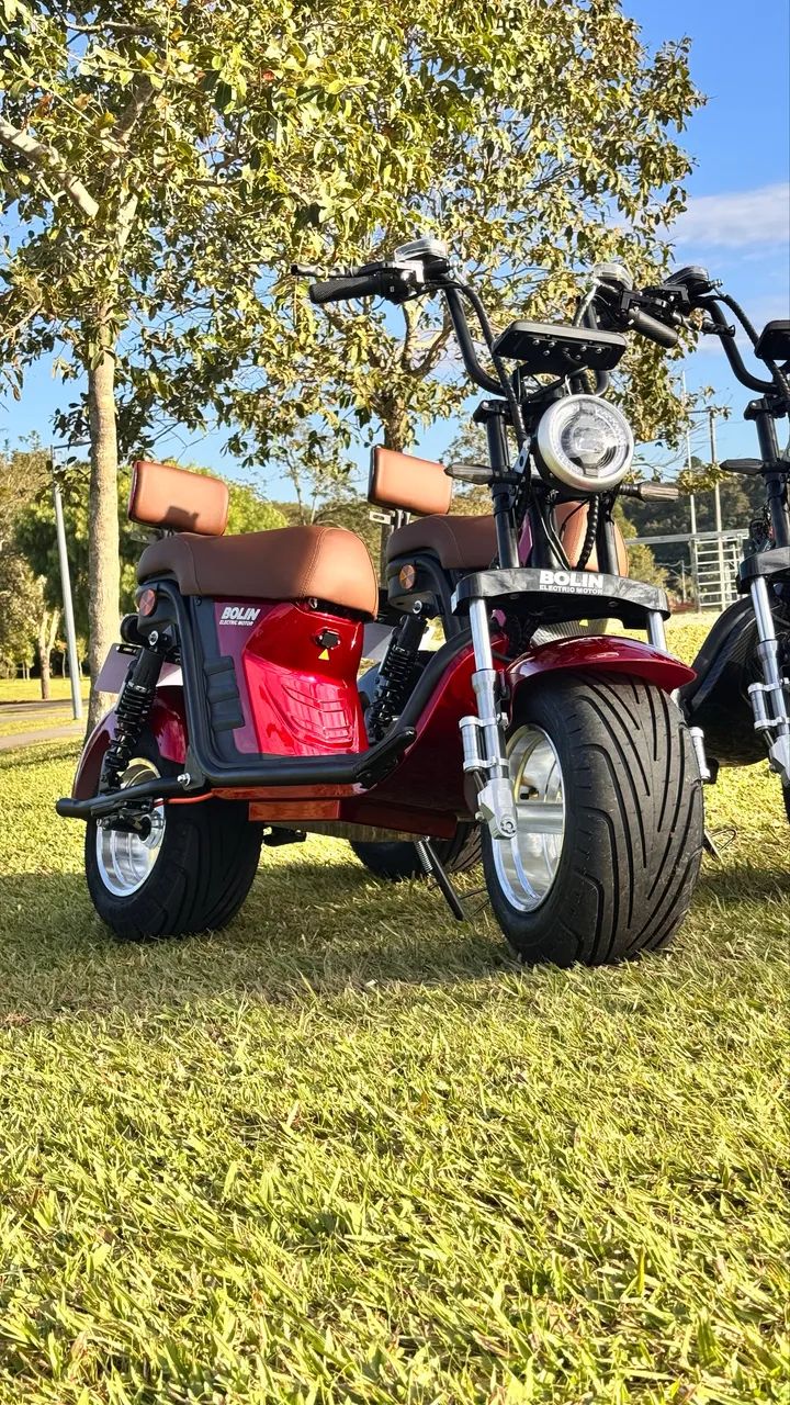 Scooter elétrica x13 1000watts Bolin - sem cnh  - Foto 3