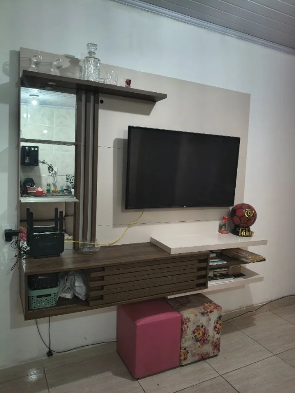 RACK SUSPENSO, COM PAINEL  - Foto 2