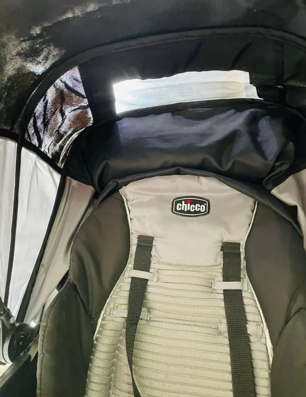 Carrinho de Bebê Chicco 3 Rodas com Amortecedor  - Foto 5