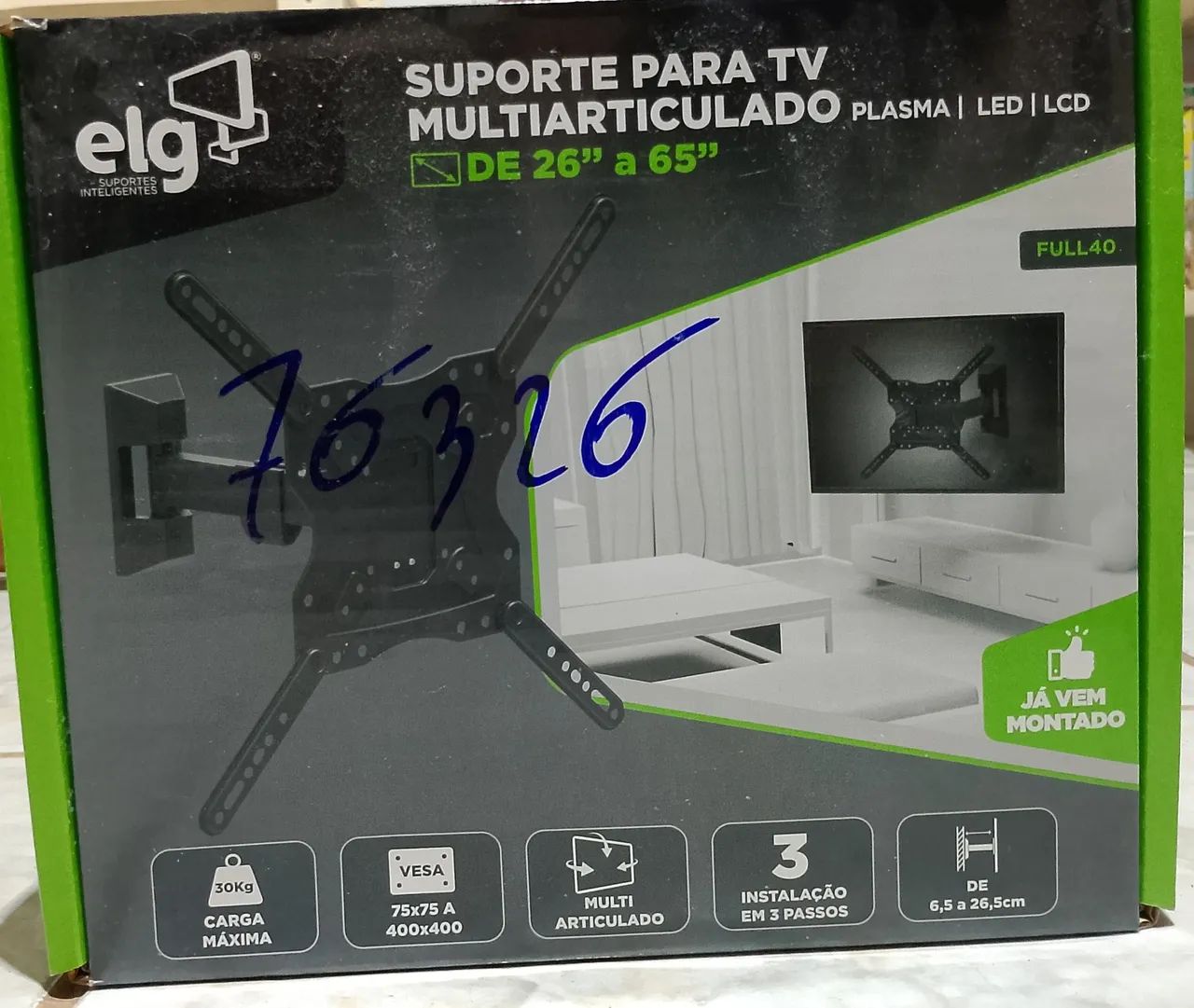 Suporte para TV Multiarticulado (26 a 65 Polegadas)