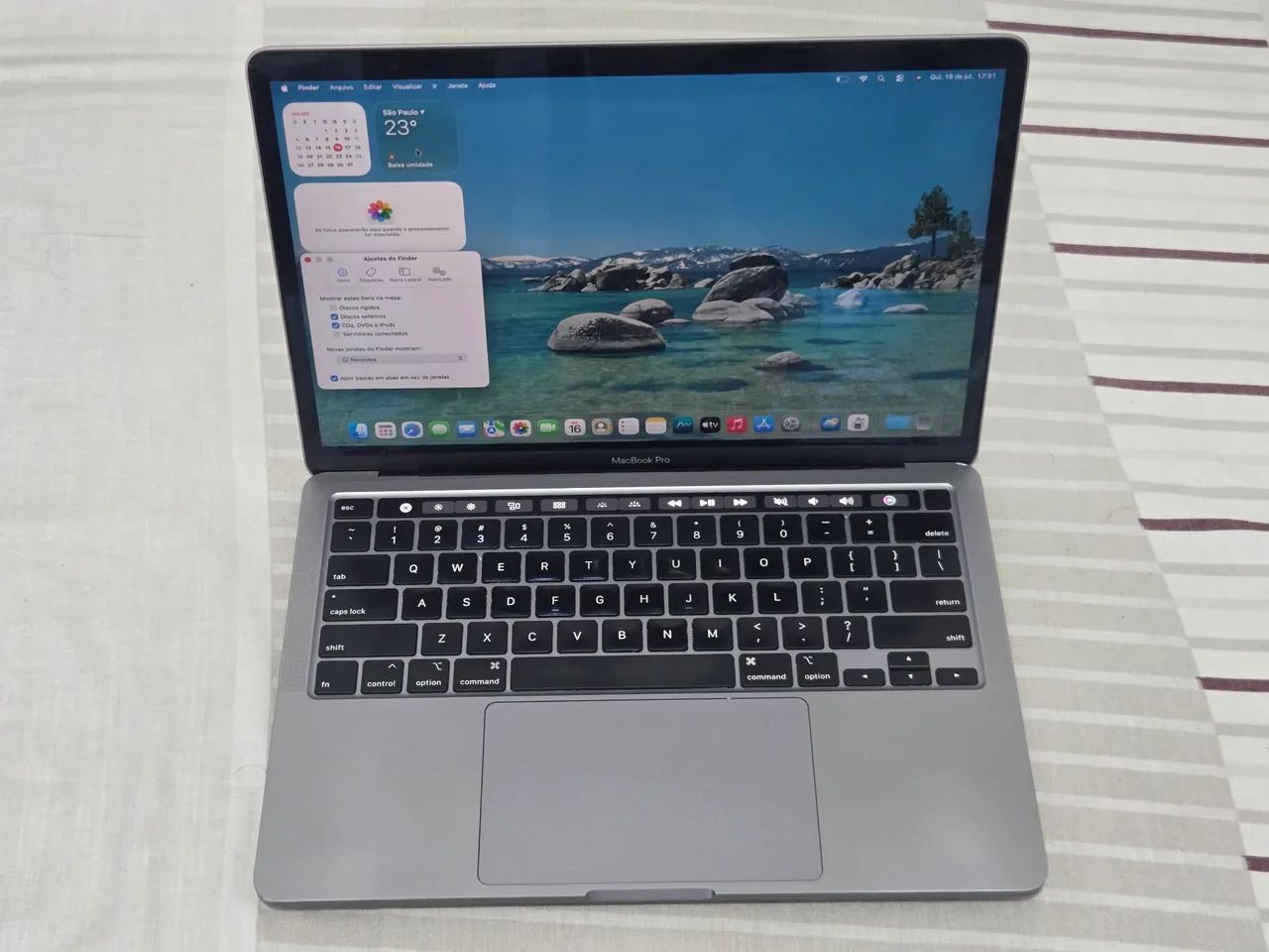 Macbook Pro 2020 i5/16GB/500GB/touchbar/tela2k - Notebooks - Vila