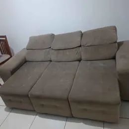 Sofá 3 Lugares reclinável