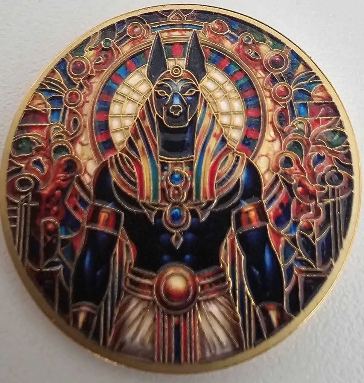 Moeda egípcia anubis