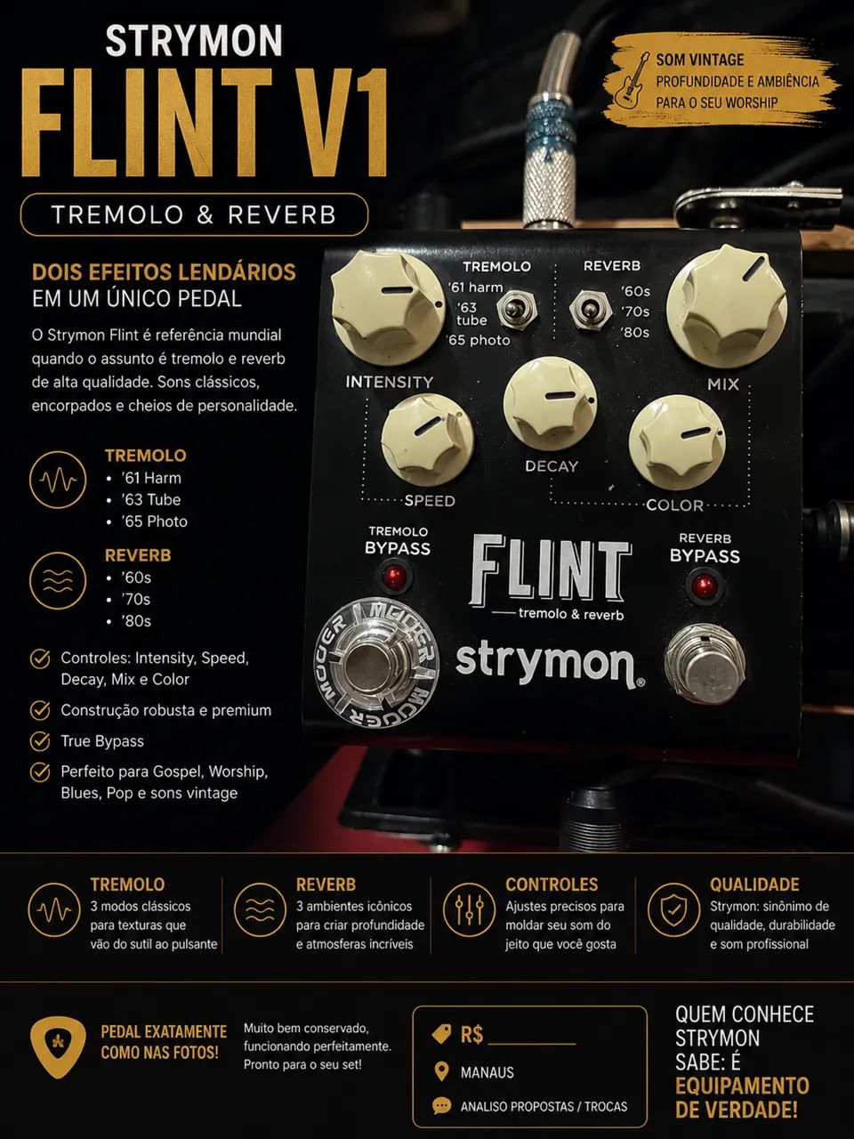 Pedal Flint Strymon