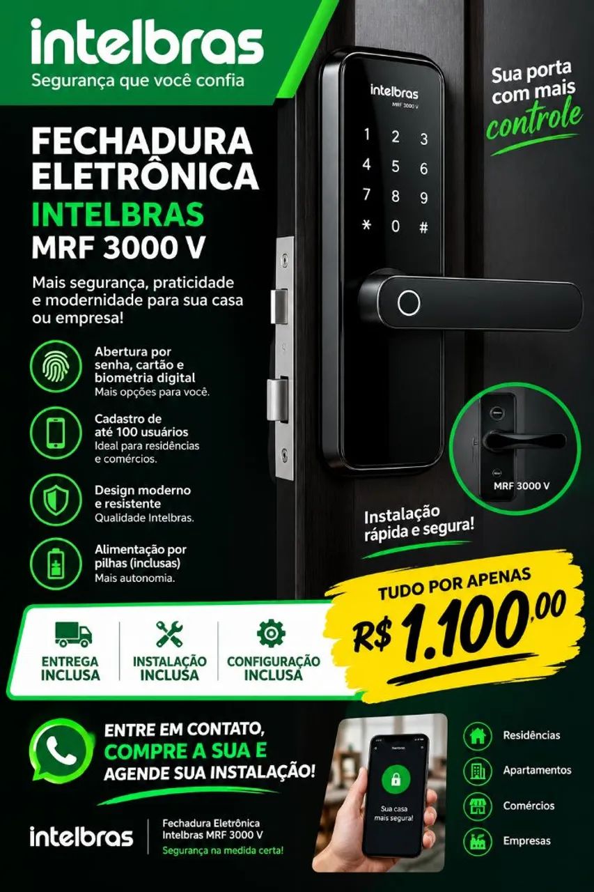 Fechadura eletrônica 