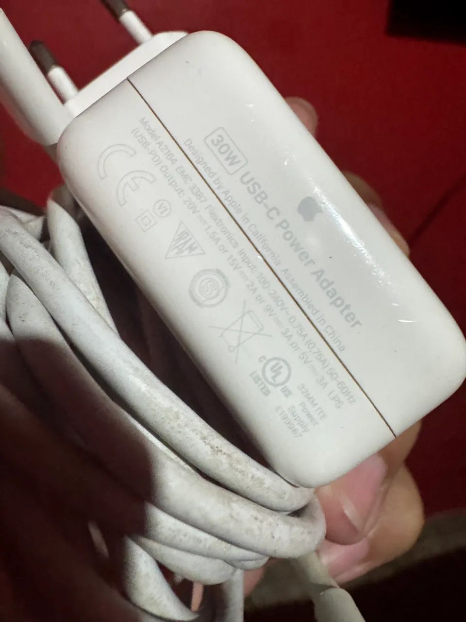 Carregador original tipo c Apple 2 metros