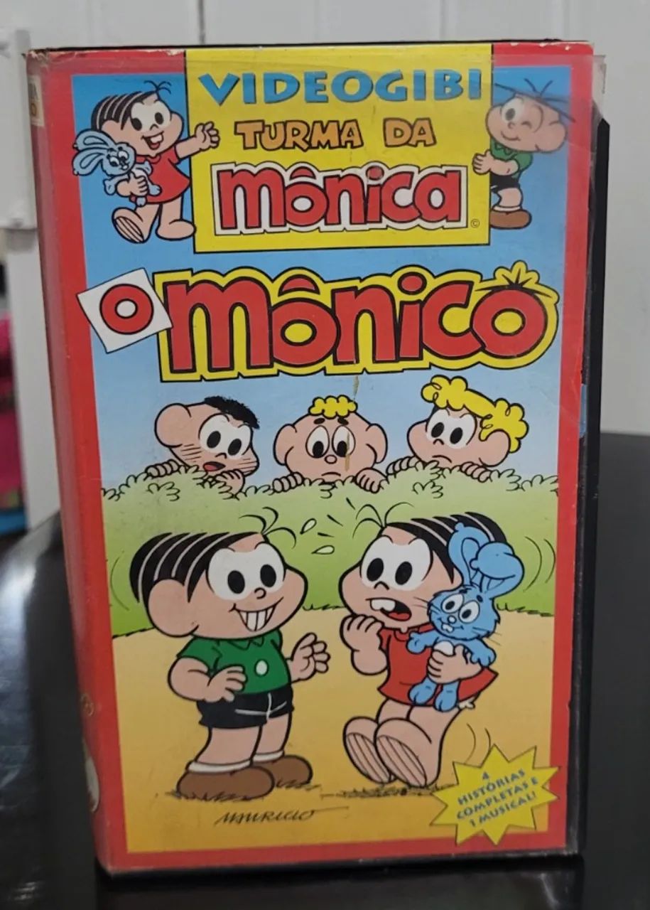 Fita VHS Videogibi Turma da Monica O Monico - Foto 3