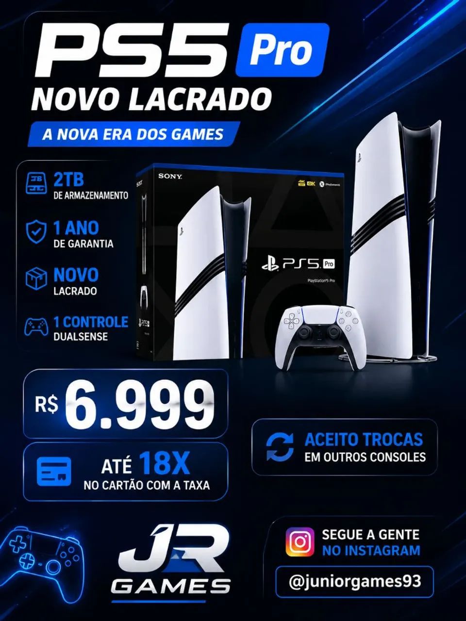 Ps5 pro lacrado 