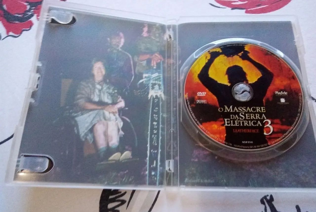 Dvd leatherface massacre da serra elétrica 3 raro - Foto 2
