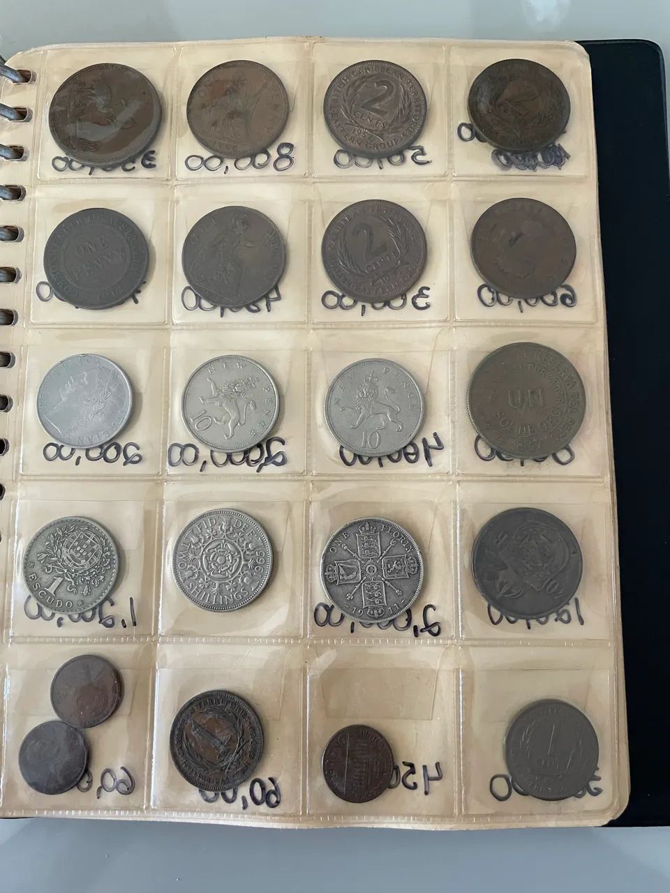 ÁLBUM DE MOEDAS ANTIGAS #NUMISMÁTICA 