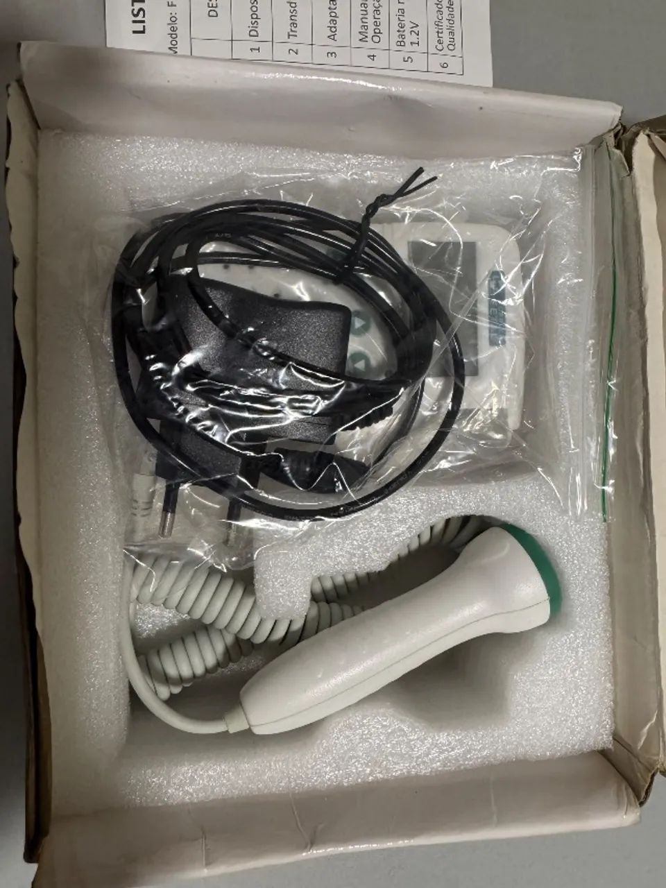 Doppler Fetal Portátill com Tela de LCD Digital Colorido MD FD-200B - Foto 3