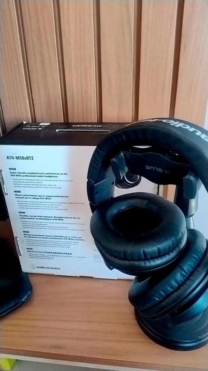 Fone Áudio Technica ATH-M50xBT2 - Foto 4