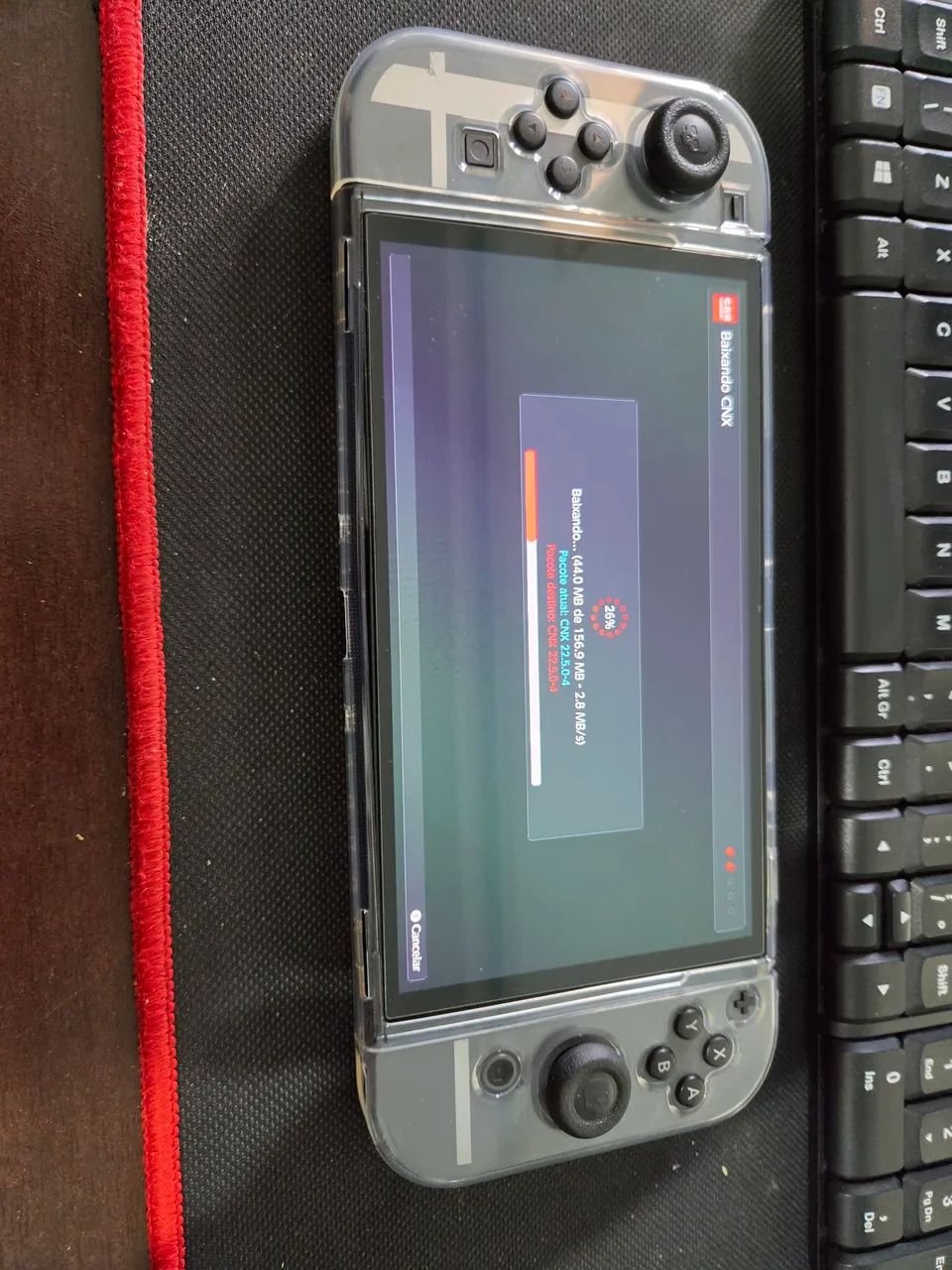 Nitendo switch oled desbloqueado 256 gb