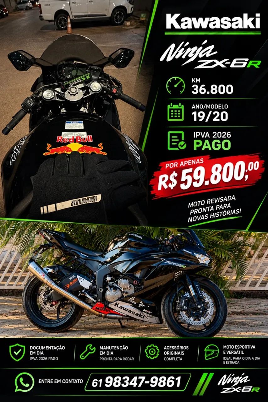 なんかページ Ninja Zx-6r 636cc 2020 - 1544545098 | OLX
