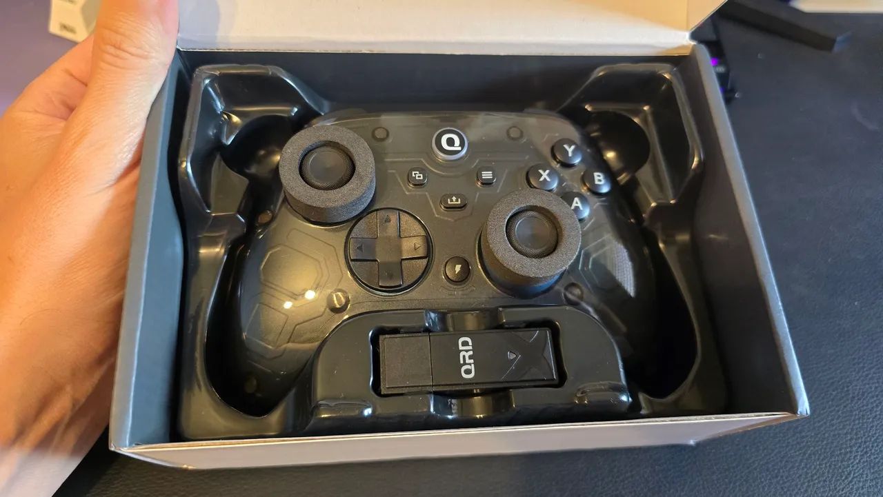 Controle wireless QRD Ferrox M5 para Xbox Series S/X, Xbox One, Nintendo Switch e PC - Foto 3