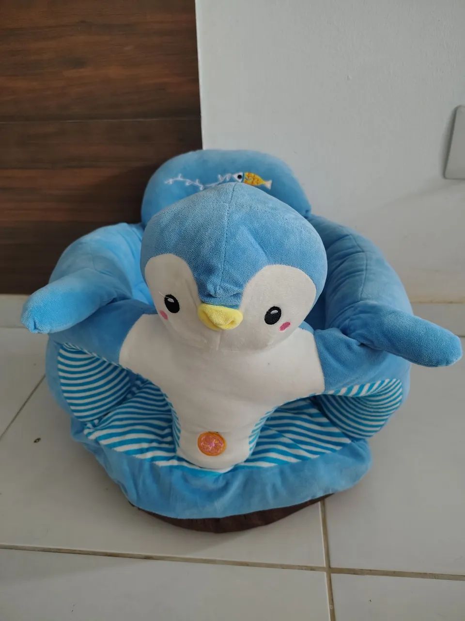 Assento de Apoio de Pelúcia para Bebê 