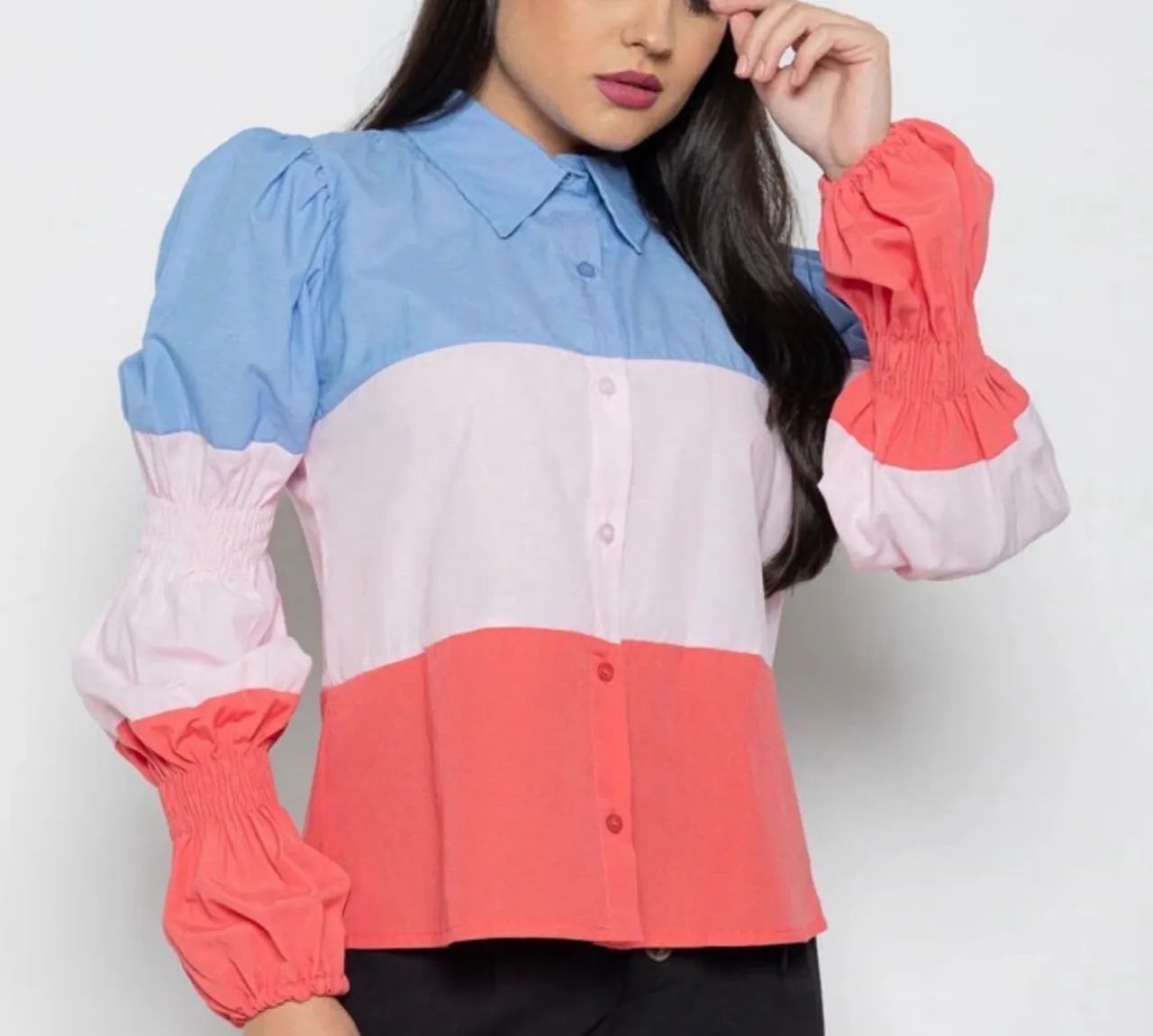 Kit lote blusas femininas M - Foto 2