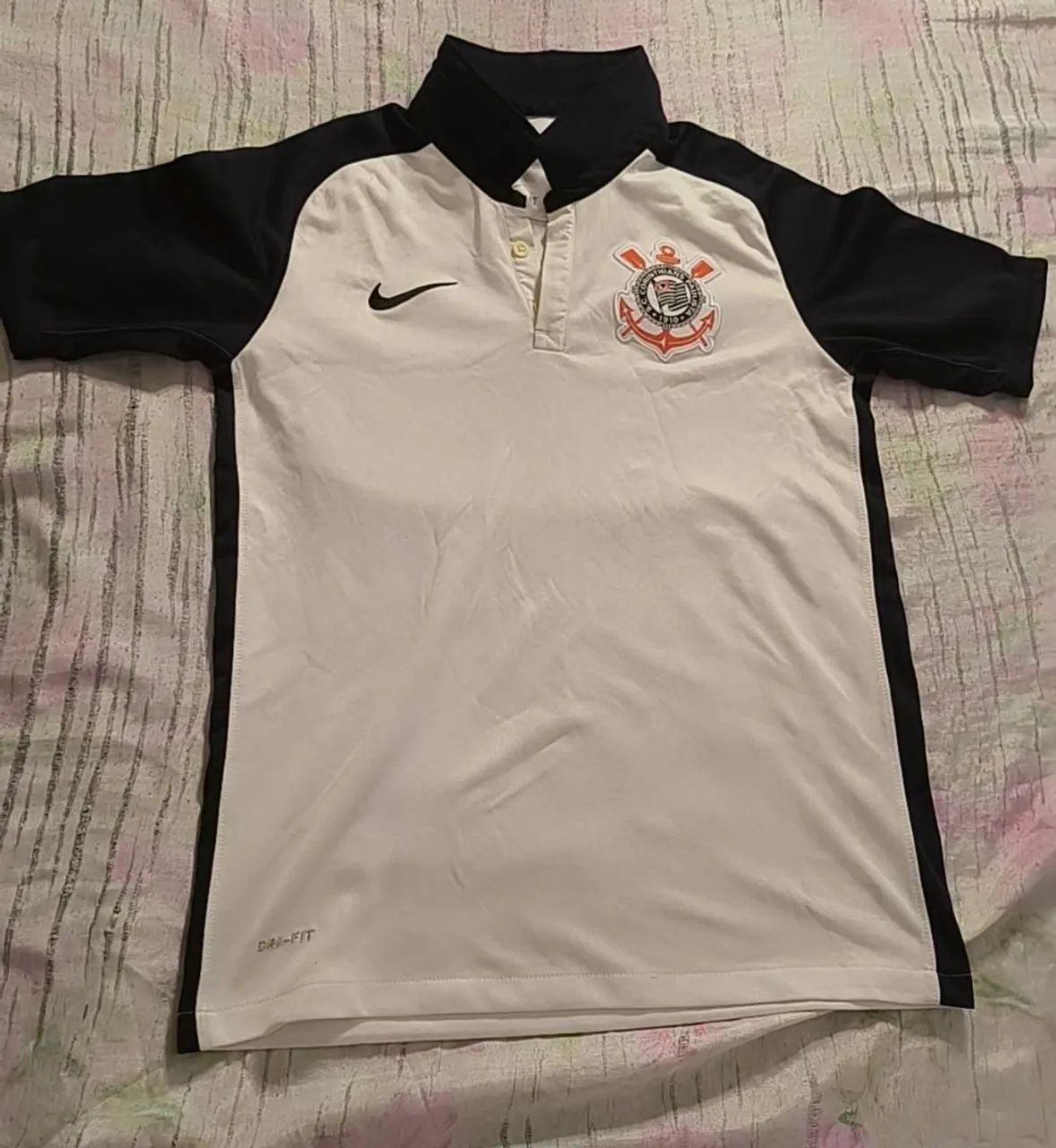 Camiseta nike  Corinthians original infantil tam 9/10 - Foto 3