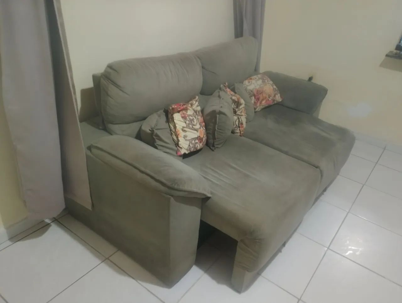 Sofá retrátil usado em boas condições  - Foto 2