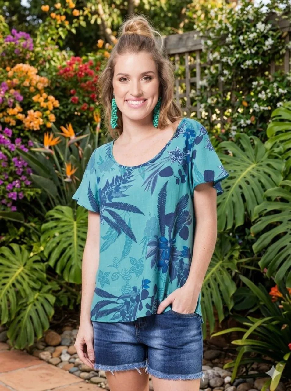 Blusa floral ? - Foto 2