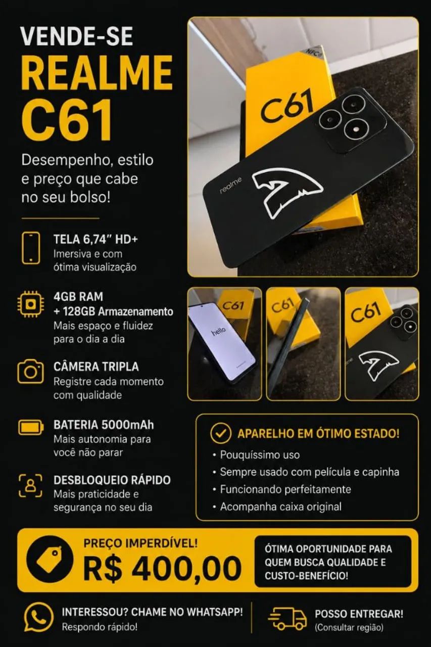 Realme C 61 - Foto 3
