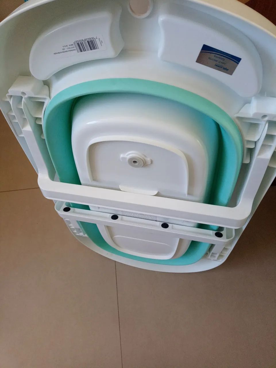 Banheira Safety cor verde com redinha  - Foto 4