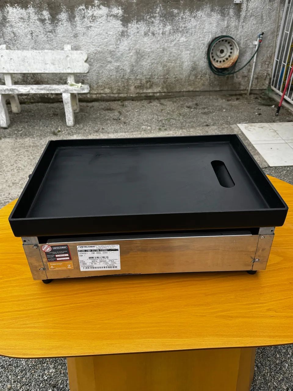 CHAPA ELÉTRICA METALCUBAS 600L - Foto 4