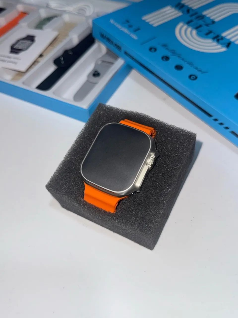 Smartwatch ULTRA + 7 pulseiras   - Foto 2
