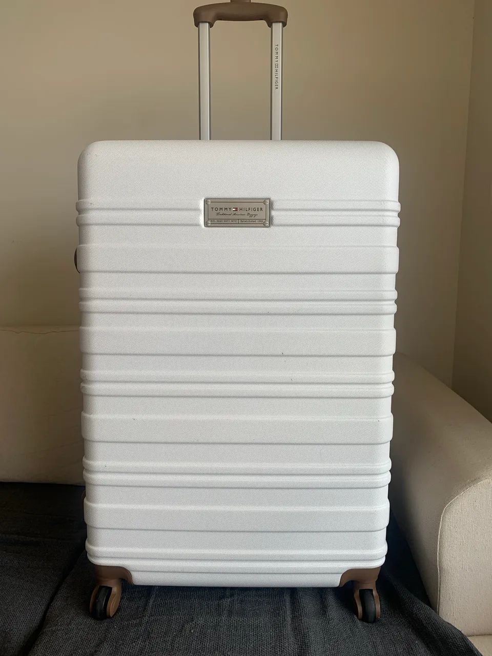 TOMMY HILFIGER - Mala 23kg - Branco - ORIGINAL EUA - Foto 5