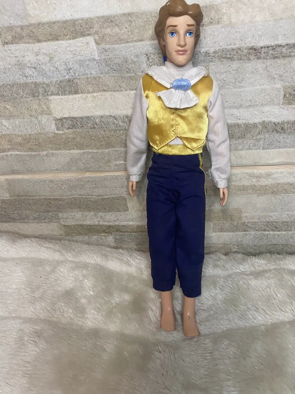 Boneca príncipe Adam/ do desenho a Bela e a fera