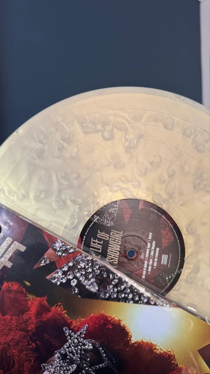 lp the life of a showgirl - taylor swift (tiny bubbles) - CDs
